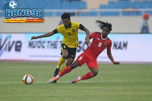 U23 Indonesia đấu với U23 Malaysia